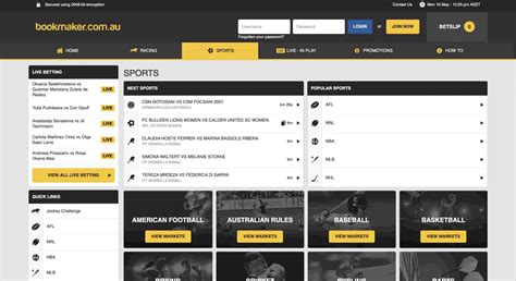 bookmaker sports betting.